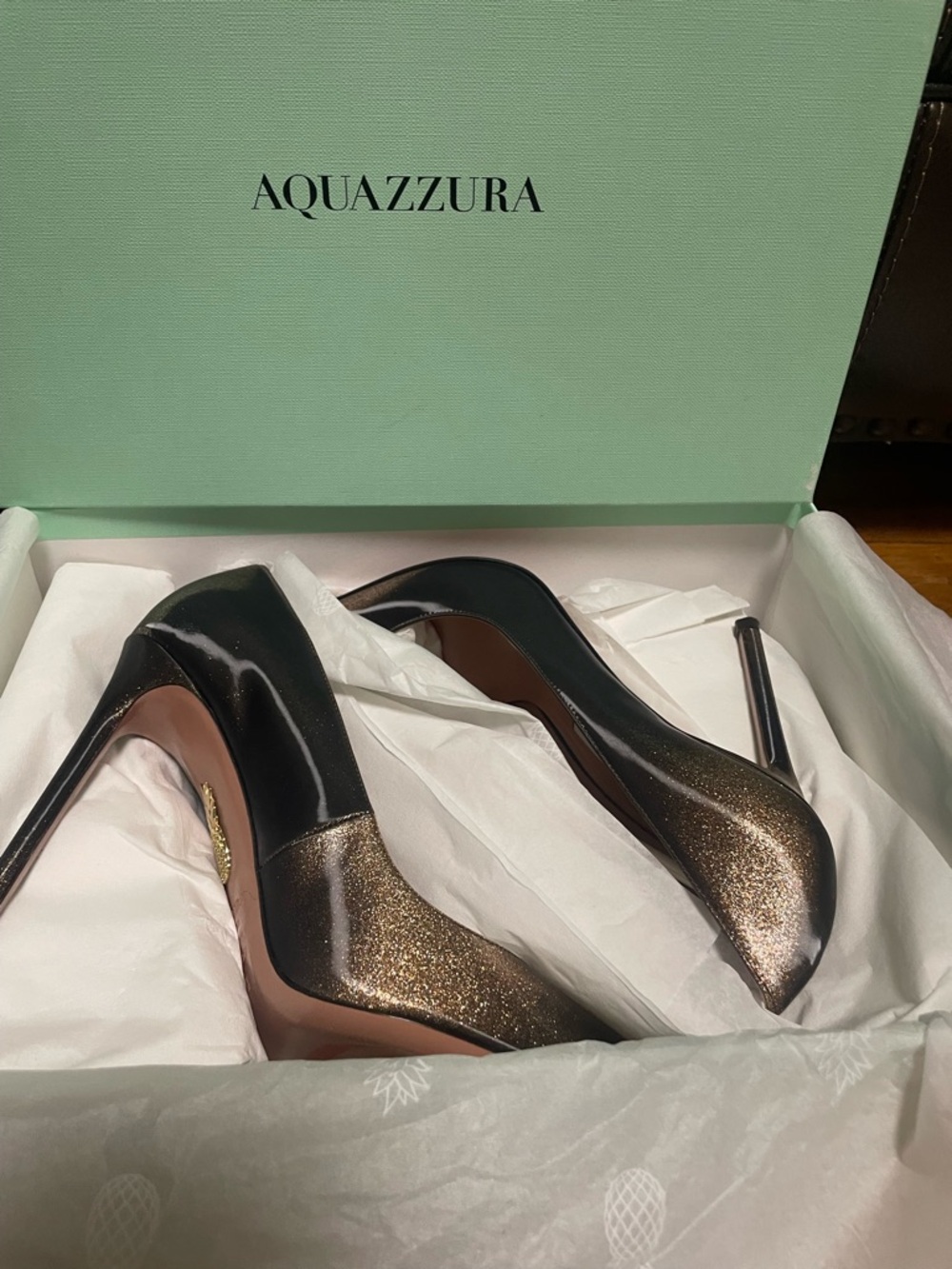 Aquazzura Point Toe Heeled Stiletto’s - Picture 2 of 5
